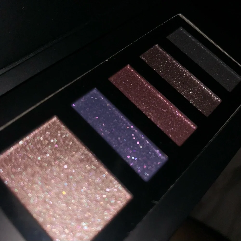 Hold Lancôme pink purple glitter palette special edition